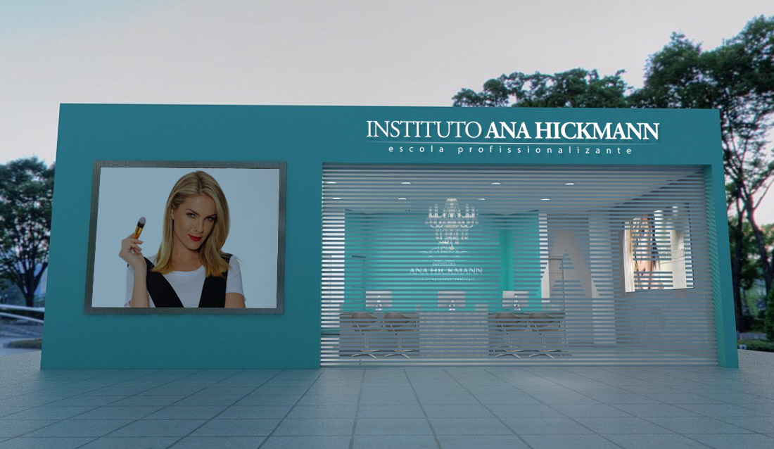 Instituto Ana Hickmann, que oferece curso de cabeleireiro